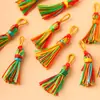 Accesorios para el Festival del Bote del Dragón Bolsitas Perfumadas Bordado Hecho a Mano DIY Tejido de Cuerda de Cinco Colores Zongzi Estilo Antiguo Hojas Iridescentes Accesorios Venta al por Mayor