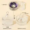 Pedra Bruta de Cristal Natural Pedras de Aromaterapia Sem Fogo Pedra Expansora de Aroma Recipiente de Desmagnetização Castiçal Ornato de Cristal de Aroma para Óleo Essencial de Interior em Casa