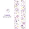 Cinta Twilight Spring Serie Floral Ins Diario Floral Material DIY Pegatinas de Bucle Decorativas 4 Opciones