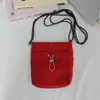 Bolso cruzado nuevo, casual, versátil, de nailon, para teléfono; bolso unisex para deportes al aire libre, mochila pequeña y ligera para salir