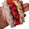 Outono e Inverno Novidades em estoque Estilo Chanel Tecido com Gola de Renda com Miçangas Punho com Renda de Trança Acessórios