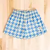 Shorts de verão estilo americano com estampa, soltinho e versátil, para esportes, casual, praia, basquete