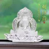 Adorno para Coche Guanyin Interior Guanyin Doble Cara para Seguridad Tablero del Vehículo Decoración de Lujo