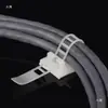 Amarre Adhesivo para Cables Asiento Fijo Anillo de Torsión Ajustable Asiento para Cableado Tipo Silla Hebilla para Cable de Red Abrazadera para Cables