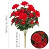 TEMU Comercio Electrónico Transfronterizo Almacén en el Extranjero Dropshipping Simulación Camelia Azalea Rododendro Plástico Falso Decoración de Jardín