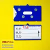 Etiqueta de estante señalización material magnético fuerte tarjeta tarjeta de identificación de almacén tarjeta de material de etiqueta magnética etiqueta de contenedor de estante tarjeta de inventario