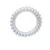 Cordón para Teléfono de Color Frosted AB, Diadema para el Cabello, Goma para el Cabello de Mujer, Diadema de Caramelo Sirena, Accesorios para el Cabello, Anillo de Teléfono de Alta Elasticidad