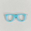 Accesorios para montura de gafas de resina de colores con dibujos animados, accesorios para muñecas DIY, accesorios para gafas pequeñas, accesorios de decoración para gafas de sol.