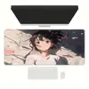 Mouse Pad de Jogo de E-Sports Bidimensional de Personagem de Anime Grande de Alta Qualidade Espessado e Resistente a Manchas Teclado de Computador Pad de Mesa
