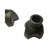 Muletas 19MM transfronterizas muletas para ancianos muletas antideslizantes especiales accesorios para muletas almohadilla para pie de muleta de cuatro puntas base de cubierta de pie de cuatro patas