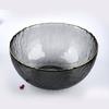 Cuenco de vidrio creativo de Phnom Penh con patrón irregular y frío, cuenco para verduras, cuenco colorido para ensalada de frutas, cuenco para postre, vajilla para el hogar