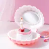 Regalo Creativo Máquina de Café de Manivela Caja de Música Adornos Regalos para Niños Decoraciones de Escritorio para Estudiantes Serie de Cajas de Música