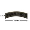RANGER GRON MOUNTAIN AIRBORNE BOPE Inglês Cotovelo Velcro Pano Adesivo Bordado Patch