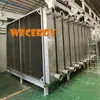 Máquina de Revestimento Secagem Ar Residual Condensação Reciclagem Trocador de Calor Aço Inoxidável 304 Tipo Aletas Condensador