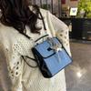 Mochila de Mezclilla para Mujer, Diseño Casual de Nicho, Estilo Coreano Bolsa Escolar para Estudiantes, Mochila de Viaje Ligera de Gama Alta