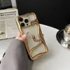 Capa para iPhone 17 Pro Eletrodepositada Oca 3D Cobra Maçã Original Eletrodepositada Padrão Cobra 11 Adequada para 15 À Prova de Choque
