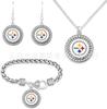 Comercio Exterior Popular Nfl Equipo de Fútbol Americano Oso Collar Pulsera Pendiente Conjunto Combinado