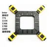 Suporte base de ventoinha de radiador de CPU AMD 775 1700 1155 2011 1366 Fivela AM4