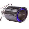 Fabricante fuente borde recto modificación de coche universal decoración garganta cola de fuego LED con luz garganta cola tubo de escape boca de cola