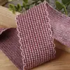 Cinta de Lana a Cuadros con Bordes de Gancho para Lazos Hechos a Mano de Bricolaje, Accesorios para el Cabello, Pinzas para el Cabello, Accesorios de Joyería, Accesorios para Zapatos y Sombreros, y Materiales para Ropa
