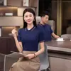 Camisas Culturais de Manga Curta para o Verão, Uniformes de Trabalho Bilaterais, Uniformes de Formatura para Eventos de Team Building Corporativo, Camisas Polo Modernas, Camisetas em Várias Cores