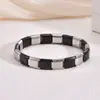 Pulsera modular italiana de plata y oro más vendida transfronteriza, accesorios DIY, pulsera desmontable de acero inoxidable con un toque de alta gama