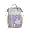 Mochila Escolar Nova Multifuncional Transfronteiriça, Bolsa para Aulas Particulares de Ensino Fundamental e Médio, Mochila Casual da Moda de Grande Capacidade, Bolsa para Mamãe