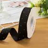 Cinta de Cuero Imitación Diamante Caliente de 2.5cm/4cm Cinta Elegante Hecha a Mano para DIY con Moño Texturizado Material para Accesorios de Cabello