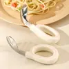 Cuchara para Bebé, Aprendizaje Infantil para Comer de Forma Independiente, Cuchara para Alimentos Complementarios, Juego Portátil de Tenedor y Cuchara para Niños, Cuchara para Bebé