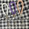 Cordón Trenzado Colorido Colgante de Dibujos Animados Accesorio Correa Corta de Muñeca Cordón Multifuncional Universal para Unidades USB, Llaves y Fundas de Teléfono