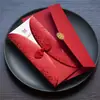 Simples 2025 Convite de Casamento Chinês Banquete de Casamento Cartão de Convite Estilo Chinês Dupla Felicidade Convite de Casamento Criativo