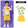 Fantasia Infantil de Cheerleading para Crianças Jardim de Infância Fofa Calça Amarela de Alcinha Saia Bufante Fantasia para Jogos e Apresentações