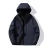 Chaqueta Rígida Hecha a Medida Estándar Nacional con Logo Impreso y Tres en Uno Desmontable de Plumas Chaqueta de Montañismo