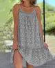 Novedad de Verano Amazon Wish Vestido sin Mangas de Tirantes Estilo Campestre Europeo y Americano Floral