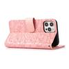 Adecuado para Iphone17 Estuche de Cuero para Teléfono Móvil con Tres Tarjetas en Relieve Apple 16 Estuche Magnético con Tacto de Piel 15Pro Estuche Protector de Moda