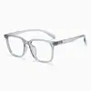 Armazón de gafas para miopía sin metal y sin tornillos para prisión y centro de detención de hombres, se puede equipar con resina plástica completa para mujer con graduación