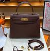 Bolsas Femininas Transfronteiriças, Bolsas de Luxo, Bolsas Kelly de Couro para o Dia a Dia, Bolsas Transversais, Bolsas de Ombro Atacado