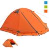Tienda de Campaña Kaisi para Exteriores de Doble Capa con Varillas de Aluminio Ligera Portátil para Camping Tienda de Cuatro Estaciones con Falda de Nieve Tienda Estilo Camping