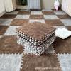 Tapete Decoração de Quarto Layout de Quarto Grande Área Cobertura Total Removível e Lavável Emenda Tapete de Chão Tapete Pelúcia Modelo Novo 2025