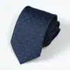 Gravata Masculina Formal de Negócios Profissional para o Trabalho Preta Largura 8cm Noivo Casamento Estudante Versão Coreana Preguiçosa Azul