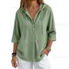 2026 Otoño Nuevo Sudadera Informal de Manga Tres Cuartos de Color Sólido Suelta para Mujer, Comercio Exterior Transfronterizo de Amazon Europeo y Americano