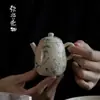 Miyuan Liquidação Bule Gaiwan Pintado à Mão Xícara de Chá Suporte para Bule Conjunto Completo de Chá Kung Fu Vintage para Uso Doméstico Conjunto de Chá para Presente