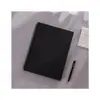 Carpeta para Partituras A4 Clips para Partituras de Piano Bolsillo Insertable Carpeta de Datos del Estudiante Negro Transparente