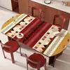 Mantel Individual Oval Estilo Americano para Mesa de Comedor, Impermeable, Resistente al Aceite, Resistente al Calor, Protector de Mesa, Nuevo Modelo 2025, Mantel de Lujo Ligero de Gama Alta