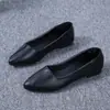 Zapatos Retro de Punta para Mujer, Estilo Nuevo Otoño 2026, Boca Baja, Versión Coreana, Mocasines Casuales de Tacón Bajo, Zapatos Planos