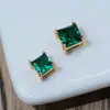Novos Brincos Quadrados Geométricos Acessórios Brincos Antigos Elegante Francês Simples Moda Temperamento Joias de Alto Padrão