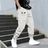 Pantalones Jogger Casuales de Color Sólido Versátiles para Hombre de Verano Transfronterizos 2026 con Cordón, Pantalones Cargo Elegantes para Viajar, Trendy en Stock