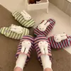 2026 Zapatillas de Algodón Originales de Conejo Miffy para Mujer, Cálidas de Felpa para Invierno de Estudiantes, Antideslizantes, Lindas para Uso en Casa en Interiores