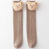 Bebés Recién Nacidos Niños y Niñas, Infantes y Niños Pequeños Algodón Peinado Primavera, Verano, Otoño e Invierno Nuevos Calcetines Rectos Infantiles Hasta la Rodilla