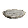 Plato para huesos de PET transfronterizo vajilla de lujo ligero plato transparente para huesos sala de estar doméstica juego de plato para postre y fruta